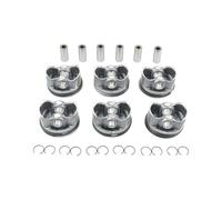 6Pcs Piston Kit with Ring Set A2720301018 A2720304017 Compatible with Mercedes Benz C230 C250 C280 C300 CLK280 CLS300 E230 E280 E300 GLK300 ML300 R280 S280 S300 SL300 SLK280 SLK300