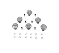 6pcs Piston & Rings +0.5 LR062617 Compatible With Land Rover F-Pace | Fits XE And Discovery 3.0L Engine; Includes Pistons And Rings