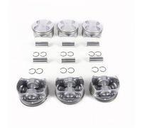 6PCS Pistons Rings STD Kit A2720300618 Fits SLK350 SL350 S400L W221 Compatible With Select Vehicle Models