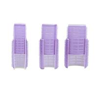 6Pcs Plastic Hair Rollers Double-Layer Bangs Hair Curlers Roller Self-Adhesive Hair Volume Hair Styling Tools Magic Women DIY Makeup Tools