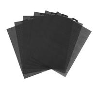 6pcs Plastic Mesh Canvas, 11x8.2 Inch 14 CT Plastic Mesh Canvas Sheets for Embroidery Making Cross Stitch Plastic Aida Mesh Screen for Crafts DIY Crochet Projects (Black)