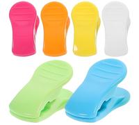 6pcs Plastic Small Clothespins for Outdoor Use, Food Bag Sealing Clips