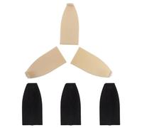 6pcs Plastic Violin Bow Tips for Violin Cello Viola, Spare Parts | Black and White Options, Stable Bow Performance, Self Repair Friendly, for Music Teachers and Lessons