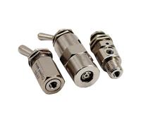 6PCS Pneumatic Button Valve TAC-3V 3P 3S 4V 4P TAC2-31V 31P 41V 41P Mechanical Valve(TAC-4P 6PCS)