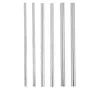 6pcs Polymer Clay Texture Roller Metal Pottery Tool with Shaped Heads