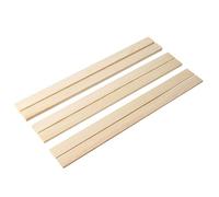 6pcs Pottery Teaching Rolling Mud Stick Guide Wooden Rolling Pin Guides Sticks Polymer Clay Depth Guide Pottery Tools Clay Tool Mudboard Tools for Pottery Polymer Clay (10mm)