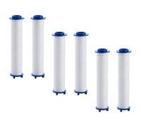 6pcs Pp Cotton Shower Head Replacement Filter Cartridge