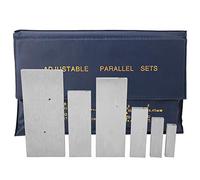 6Pcs Precision Parallel Block Set,3/8~2-1/4in Steel Adjustable Parallel Block,for slots holes checking Accurate Measurement