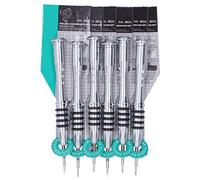 6Pcs Precision Screwdriver Set, Vanadium Steel Pentalobe 1.2 x 25mm Bits - Durable Material, Ergonomic Handle, Ideal for Electronics Repair and Maintenance
