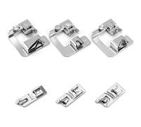6Pcs Presser Feet, Sewing Machine Presser Foot Set Walking Foot Kit Presser Foot Feet Sewing Machine Spare Parts for Brother Singer Toyota Low Shank Sewing Machines Use