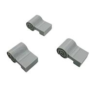 6Pcs Printed Plant Pot Risers Heavy Duty Hidden Flower Feet for Drainage Floor for Plants, Potted Plants(Grey)