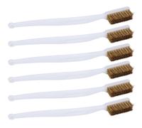 6pcs Printer Cleaning Steel Wire Brush Plastic