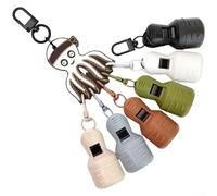 6pcs Protective Covers for Webfoot Octopus EGI Hooks Including Perforations and Key Opening for Easy Cleaning and Hanging of Cuttlefish Umbrella Hooks (White coffee color)