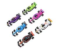 6pcs Pull Back F1 Diecast Car Set - Alloy Models for Enthusiastic Kids Racing Games