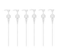 6Pcs Pump Dispenser for 5 Litre Container, 38mm Pelican Pump Dispenser with Tube, 4ml Dose Ideal for oils, alcohol, perfumes, fragrances, Shampoo