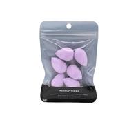 6Pcs Purple Mini Makeup Sponge Small Beauty Sponge Blender Set for Foundation, Powder, Concealer Highlight,and Eye Shadow, Makeup Blenders and Sponges，Face