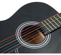 6pcs Rainbow Colored Steel Strings for 6 String Guitar, Guitar Strings,Acoustic Guitar Strings,Replacement Steel String for Acoustic Guitar Colorful Acoustic Guitar Strings Create a Wonderful Voice