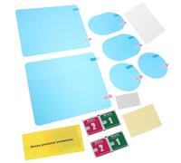 6pcs Rearview Mirror Film Rainproof Antifog PET Protective Cover