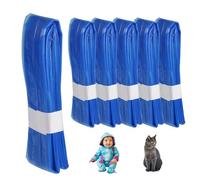 6Pcs Refill Films for Nappy Bins, Thickened Nappy Bin Bags, Newborn Baby Diaper Pail Refill Bags, Diaper Pail Refill Bags Set Compatible with Angelcare,Tommee Tippee,Genie,Munchkin