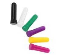6pcs Refillable Aromatherapy Breath Stick PP Nose Comfort Accessory