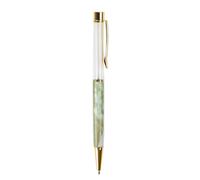 6Pcs Refillable Ballpoint Pen Twist to Open and Close Empty Pen Rod Ballpoint Metal Clip for Women Student Drawing