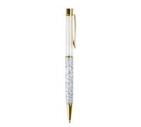 6Pcs Refillable Ballpoint Pen Twist to Open and Close Empty Pen Rod Ballpoint Metal Clip for Women Student Drawing