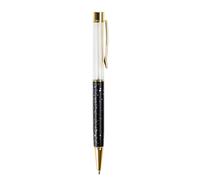 6Pcs Refillable Ballpoint Pen Twist to Open and Close Empty Pen Rod Ballpoint Metal Clip for Women Student Drawing
