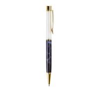 6Pcs Refillable Ballpoint Pen Twist to Open and Close Empty Pen Rod Ballpoint Metal Clip for Women Student Drawing