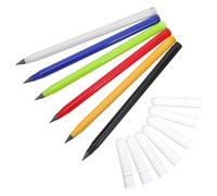 6Pcs Refillable Eternal Pencil No Sharpening for Sketching Office Work