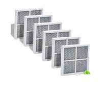 6Pcs Refrigerator Air Filter,Compatible For LG, Lt120F,Compatible For Kenmore,Compatible For Elite，46-9918,469918,9918,Adq73334008 Carbon Activated Air Filter