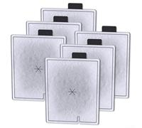 6pcs Replacement Aquarium Filter Cartridges for Aqueon For QuietFlow Fish Tanks, Combining Activated Carbon and Zeolite to Provide Efficient Water Purification (L)