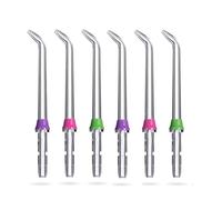 6Pcs Replacement Classic Jet Tips Fit | ,Compatible For Waterpik，Oral Irrigator Standard Nozzle WP-100 WP-450 WP-250 WP-300 WP-660 WP-900