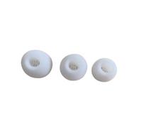 6PCS Replacement Eartips Earphone Silicone Case For Huawei Freebuds 5i/6i Covers Rubber Ear Caps Cushion Eartips Earphones Accessories (White)