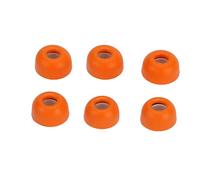6Pcs Replacement Eartips for iOS Pro Earbuds, Memory Foam Ear Tips with Noise Reduction, Soft Breathable Earbud Tips in 3 Sizes S M L for Secure All - Day Fit