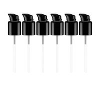 6Pcs Replacement Foundation Pump Head For Mac And Estee Lauder Double Wear,For Estee Lauder Foundation Pump With Protective Cap And Rotating Dispenser,For Makeup Bottles