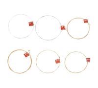 6pcs Replacement Guitar Strings, Balanced Tension | Copper Plated Wire, for Guitarists and Music Students, Home Playing and Practice, Convenient Change Set