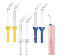 6PCS Replacement Heads for Waterpik,Flosser Replacement Tips for Waterpik,Water Flosser Tips,Periodontal Dental Water Flosser Tips Oral Irrigator Dental Flosser for Waterpik