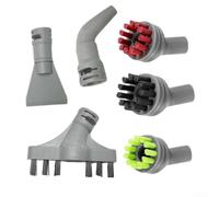 6Pcs Replacement Parts Set fits for Bissell SteamShot Hard Surfaces Steam Cleaner 39N7A 39N7V 39N7H 2994B 2234E 2781Z, Inlcude 3 Hard Brushes, 1 Crevice Brush, 2 Multi-Surface Tools