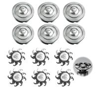 6pcs Replacement Razor Heads Compatible with 1000, 2000, 3000, 5000 Series, AT, PT, HQ, Soft and Precise Shaving, Razor Replacement Blades, Keep Your Face Clean