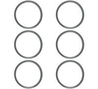 6Pcs Replacement Seal Rings for Nutribullet 600W 900W Series Silicon Blender Seals Blender Gaskets Replacement with Lip Rubber Ring Seal Compatible with Nutribullet 600 900 Series