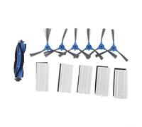 6pcs Replacement Side Brushes for Venga for vg RVC 3000 6pcs | Tough nylon material, resists wear and tear, effective on hard floors and carpets, maintains suction power