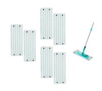 6PCS Replacement Wet & Dry Flat Mop Cloth Microfiber Mop Pad Accessories Compatible With Leifheit Floor Mop