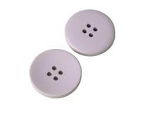 6Pcs Resin Buttons, 15mm-30mm, Purple, 23mm