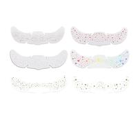6Pcs Reusable Freckles Face Stickers With Stars Natural & Look For Daily Use Or Parties Easy Apply Glitters Stars Face Stickers