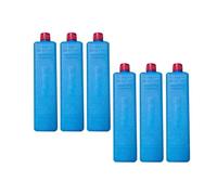 6PCS Reusable Ice Packs for Air Conditioner, Ice Crystal Boxes Reusable Freezer Packs for Cooler, Refillable Ice Blocks Cube with Lid for Camping Fishing Picnic Lunch Box Cooling Accessories