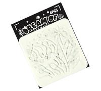 6Pcs Reusable PET Painting Templates 5x5Inch Sea Creature Painting Stencils for Kids Drawing Scrapbooking Journal Album Safe Stencils for Preschoolers