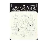 6Pcs Reusable PET Painting Templates 5x5Inch Sea Creature Painting Stencils for Kids Drawing Scrapbooking Journal Album Safe Stencils for Preschoolers