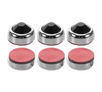 6pcs Rhinestone Stickers for Car Air Vent Interior Decoration Black
