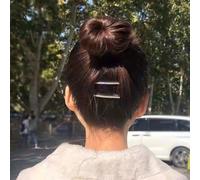 6Pcs Rhinestones Hair Pin Elegant Hair Clip Shining Side Clip Side Bangs Hair Pin Nonslip Barrettes for Women Hairstyle