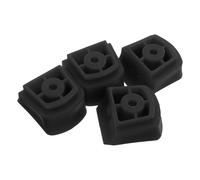 6pcs Roller Skate Brake Blocks, Black Rubber Toe Stops for Inline and Quad Skates, Grip Upgrade and Effortless Maintenance, Replacement Skating Accessories for Enhanced Safety
